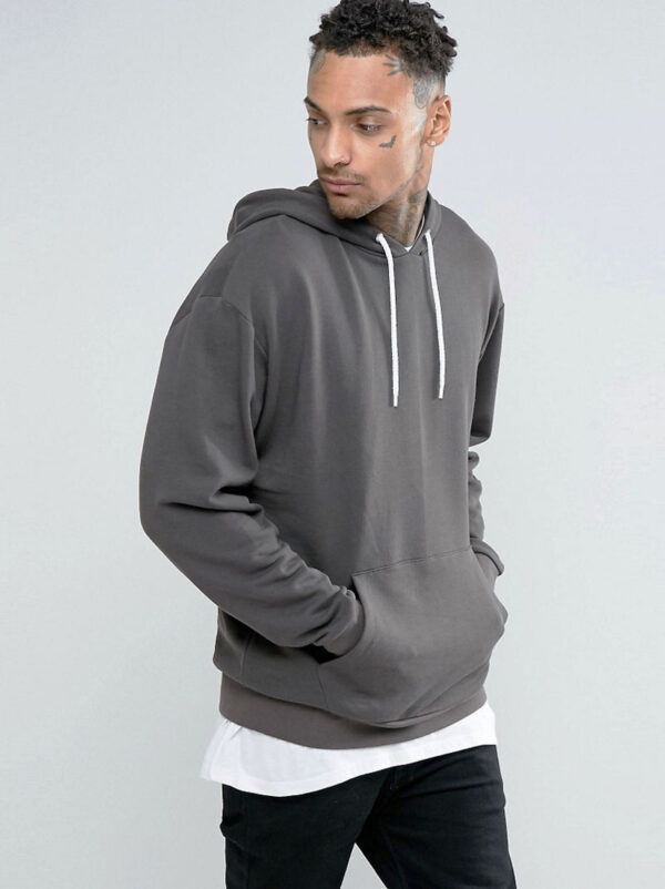 Stylish Grey Hoodie