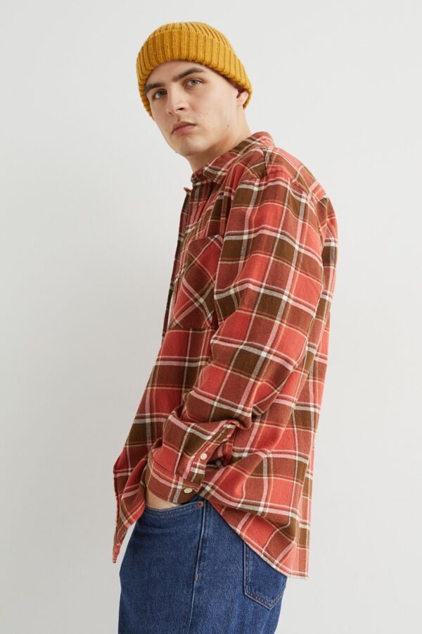 Red Cheq Printed Shirt
