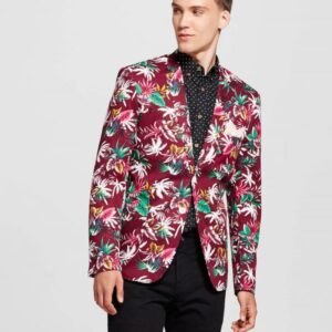 Printed Blazer